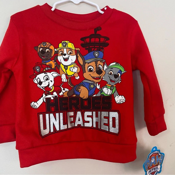 NWT Paw Patrol Sweatshirt - Picture 4 of 7